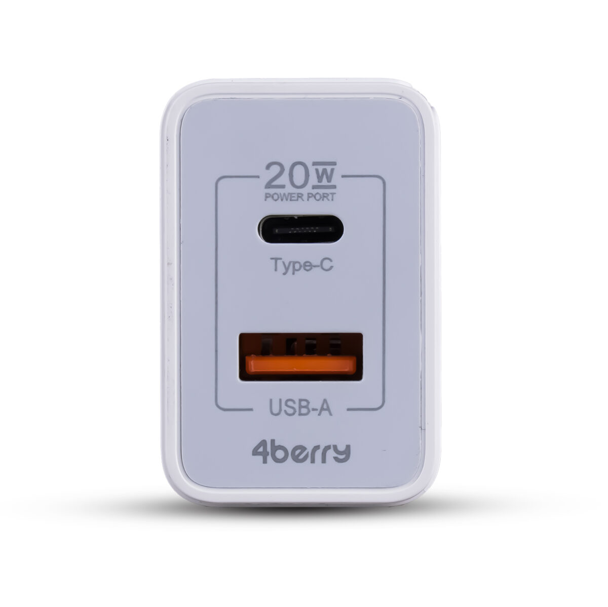 AD88 20W Çift USB Şarj Adaptörü - Hızlı Şarj Cihazı BEYAZ - Image 2