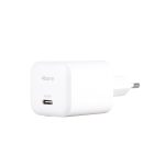 AS74 25W PD 3A Type-C Çıkışlı Şarj Adaptörü Başlık Beyaz