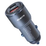 BS01 48W Metal Hızlı Araç Şarj Cihazı | Çift USB PD & QC 3.0 Destekli, Dayanıklı ve Kompakt Tasarım - Görsel 2