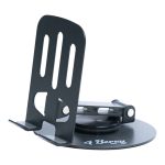 K13 Gri Telefon Standı – Metal, 360° Döner, Ayarlanabilir Yükseklik - Görsel 6