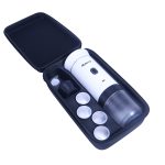 KMPRO Taşınabilir Kahve Makinesi – USB Şarjlı, Kapsül ve Öğütülmüş Kahve Uyumlu, Beyaz - Görsel 3