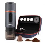 Taşınabilir Kahve Makinesi Pro Max – Şarjlı, Taşınabilir, Kapsül ve Toz Kahve Uyumlu GRI - Görsel 2