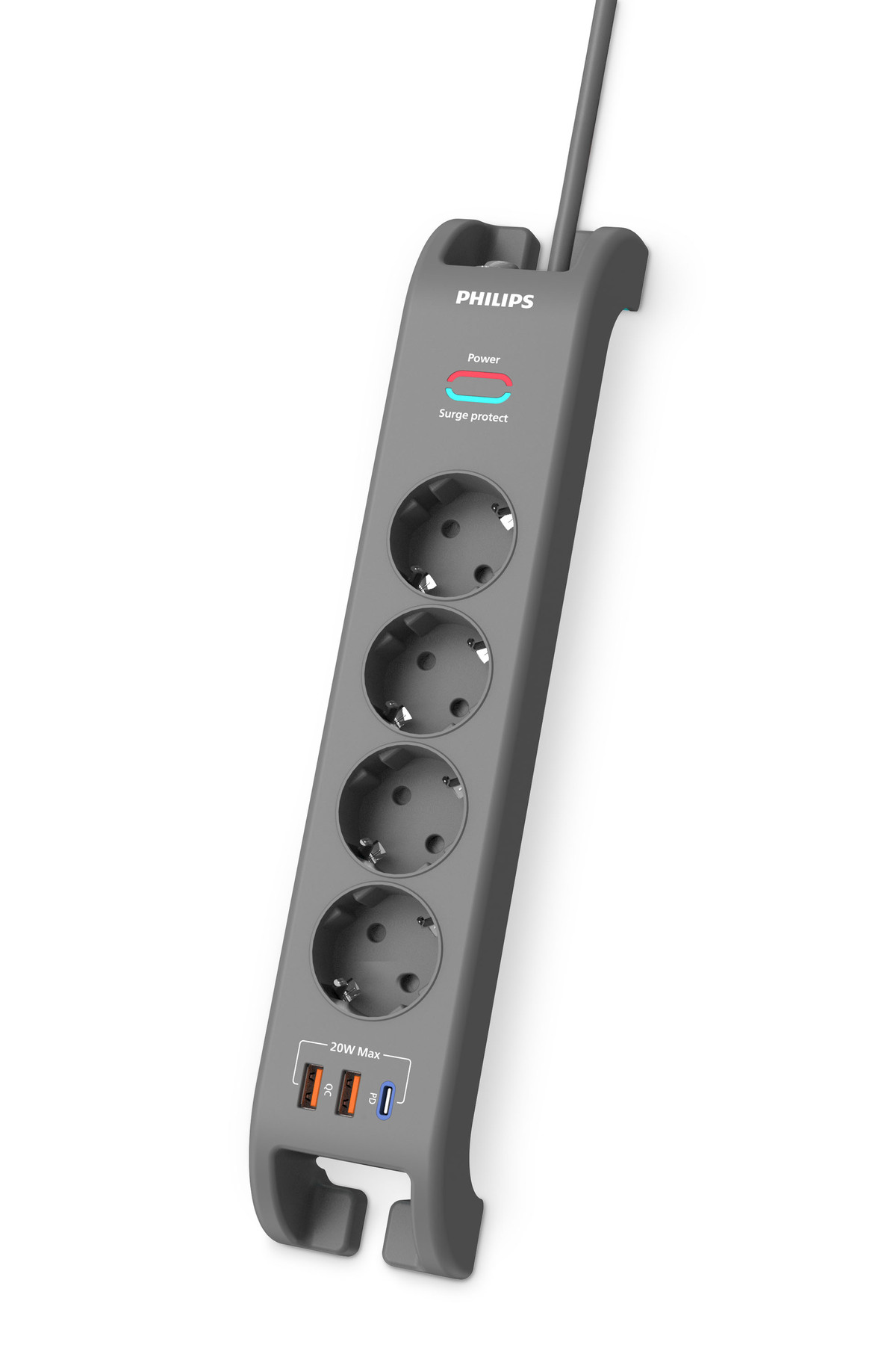 spn4140ga-akim-korumali-priz-4-lu-2x-usb-a-18w-1x-usb-c-20w-2m-kablo-siyah-681.jpg SPN4140GA Akım Korumalı Priz 4'lü + 2x Usb-A 18W + 1x Usb-C 20W - 2m Kablo - Siyah - Görsel 1