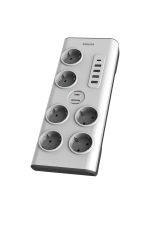 SPN7060WA/62 6'lı Akım Korumalı & 5 USB Girişli Prız 900J 2 M 1 x Type C - 4 x Type A SPN706