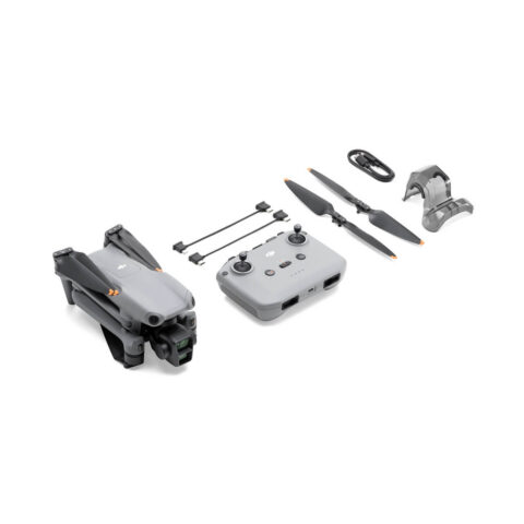 DJI Air 3 (DJI RC-N2) — kutudan çıkan tüm parçalar