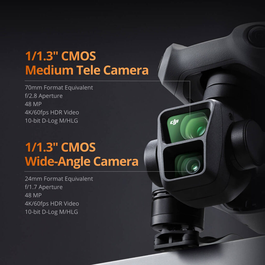DJI Air 3 — önden görünüm