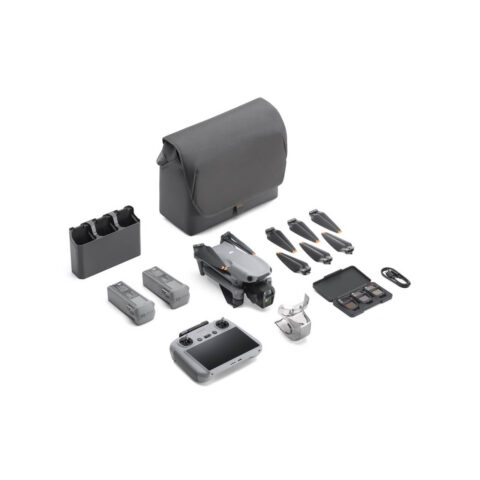 DJI Air 3S (DJI RC-N3) — kutudan çıkan tüm parçalar
