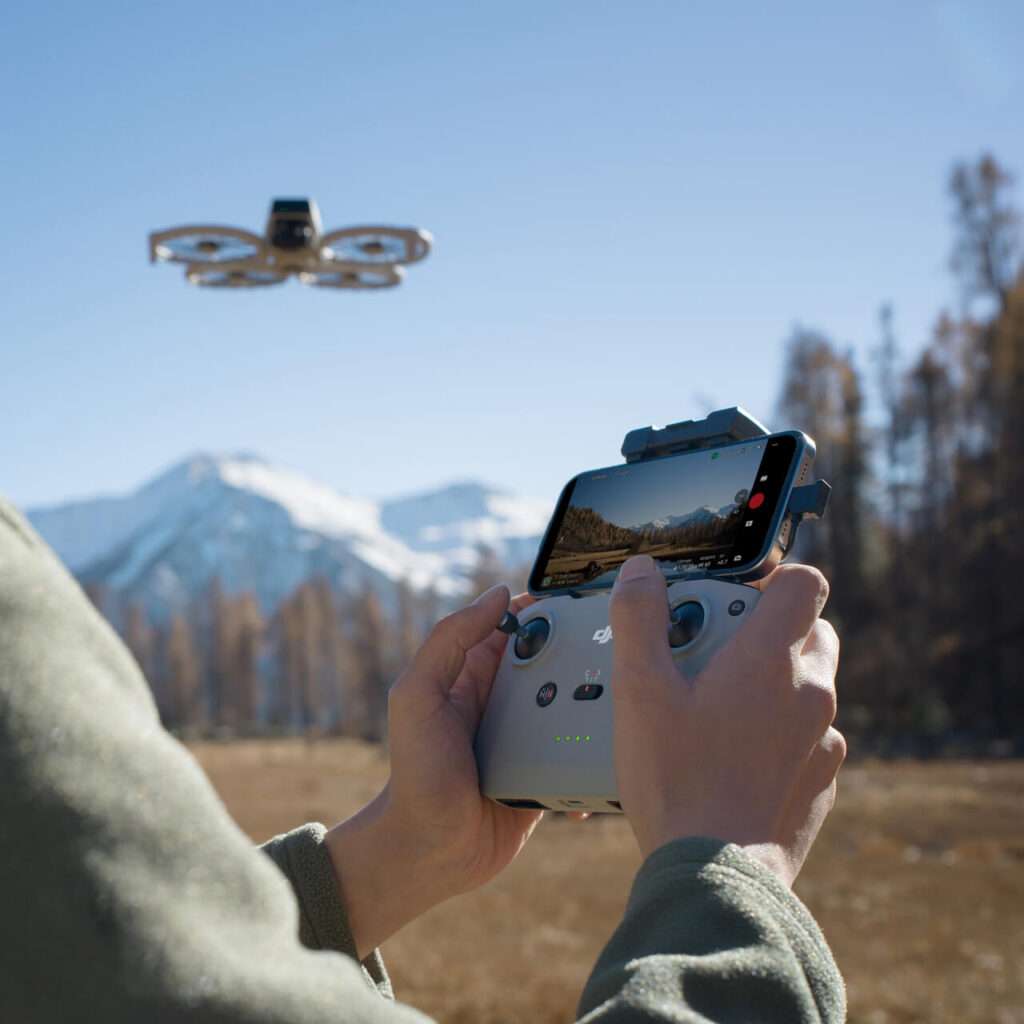 DJI Flip — kamera detayı