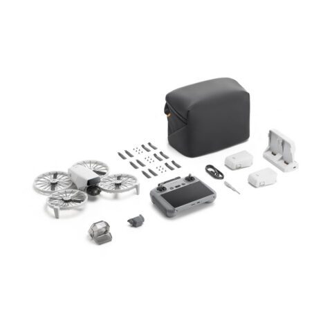 DJI Flip (DJI RC-N3) — kutudan çıkan tüm parçalar