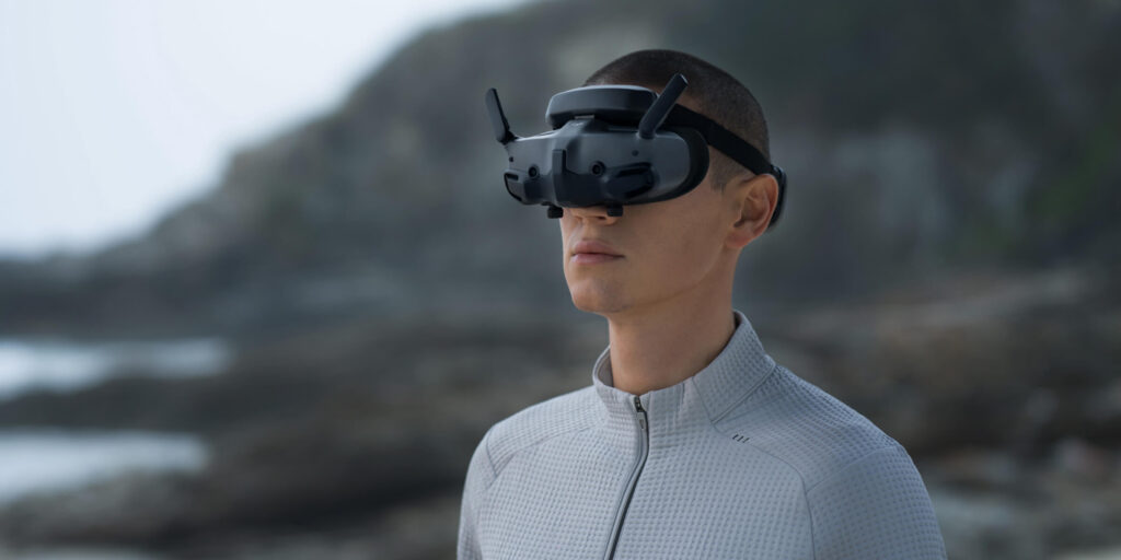 DJI Goggles 3 — kullanım görünümü