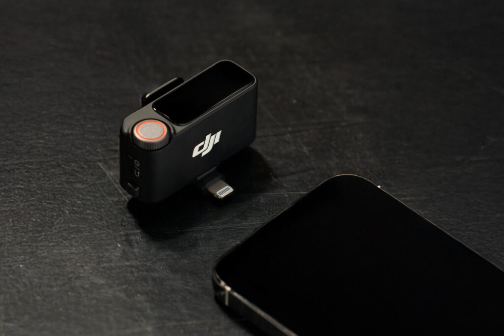 DJI Mic 3 Alıcı — telefona veya kameraya kolayca bağlanır