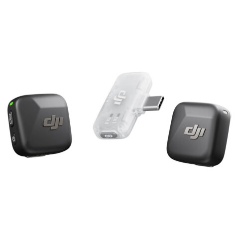 DJI Mic Mini 2 verici ve mobil alıcı (USB-C)