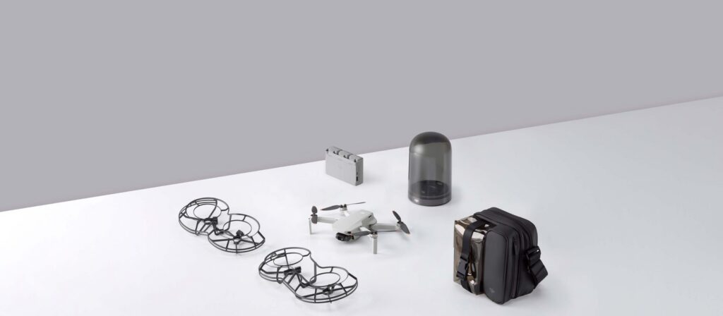 DJI Mini 2 SE — kutu içeriği