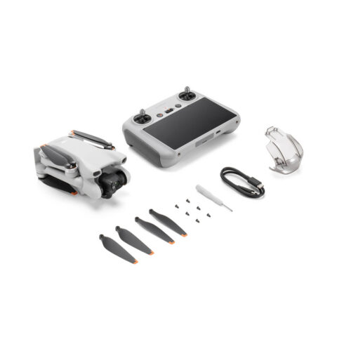 DJI Mini 3 (DJI RC-N1) — kutudan çıkan tüm parçalar