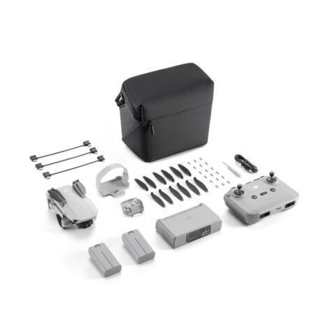 DJI Mini 4K (DJI RC-N1C) — kutudan çıkan tüm parçalar