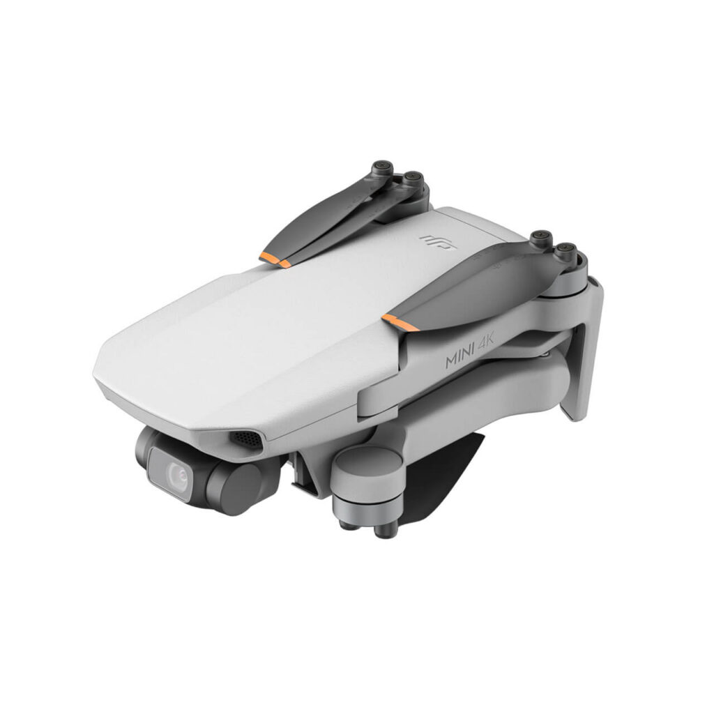 DJI Mini 4K — katlanmış hâlde kompakt görünüm