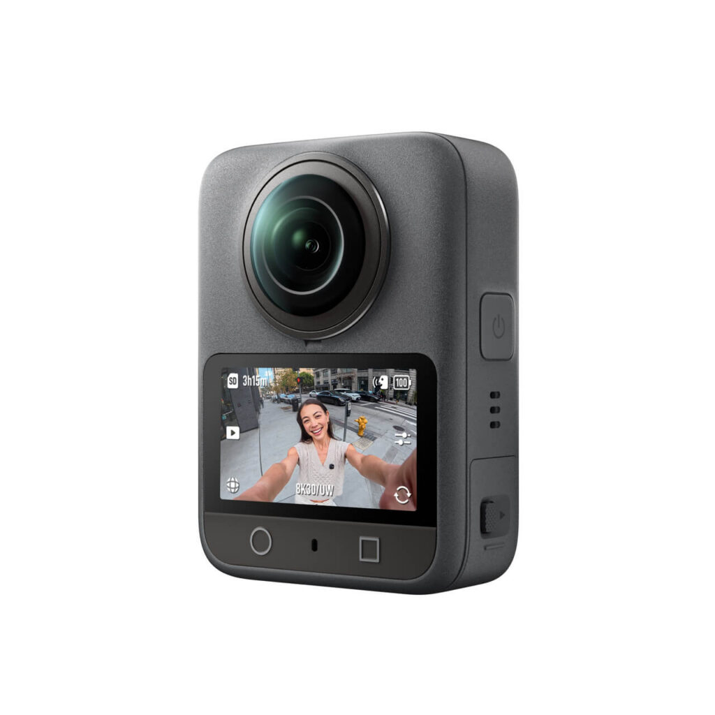 DJI Osmo 360 — selfie çubuğu ile kullanım