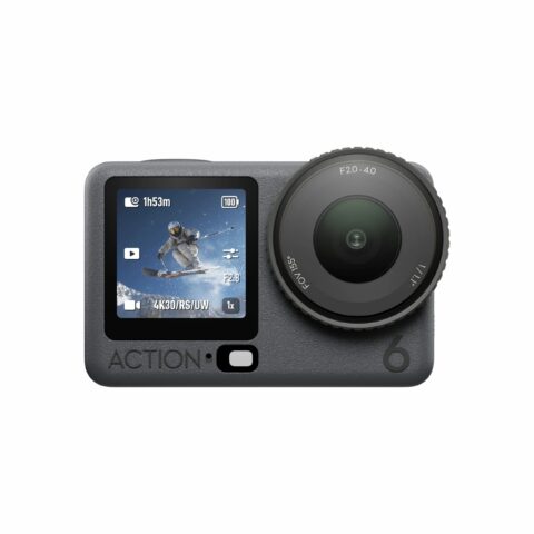 DJI Osmo Action 6 — ön ekran ve değişken diyafram lensi