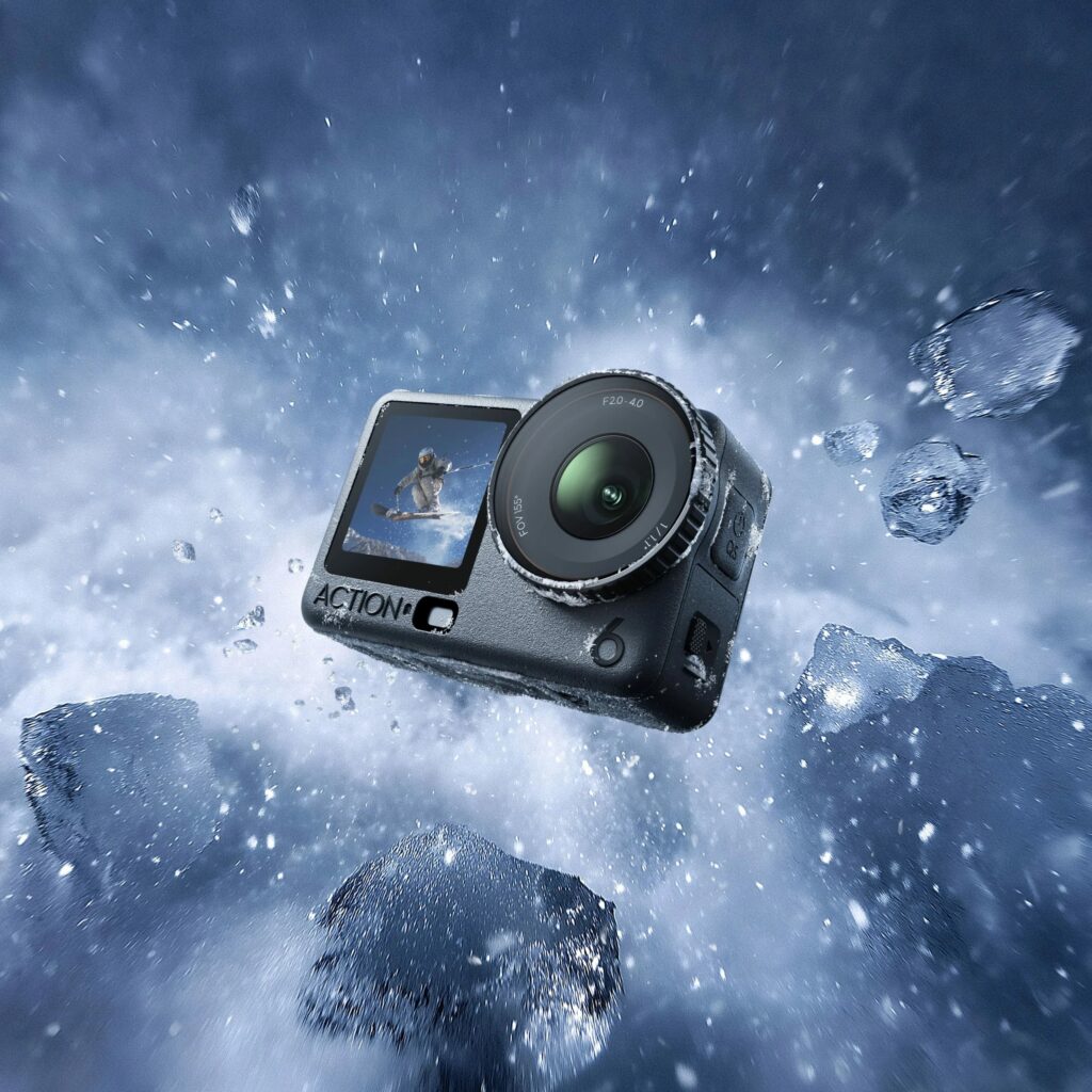 DJI Osmo Action 6 — zorlu koşullara dayanıklı gövde