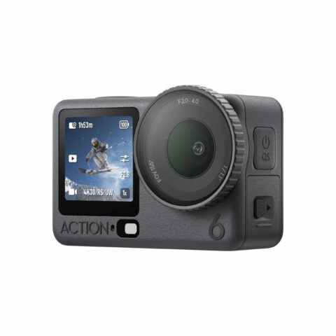 DJI Osmo Action 6 — ön ekran ve değişken diyafram lensi