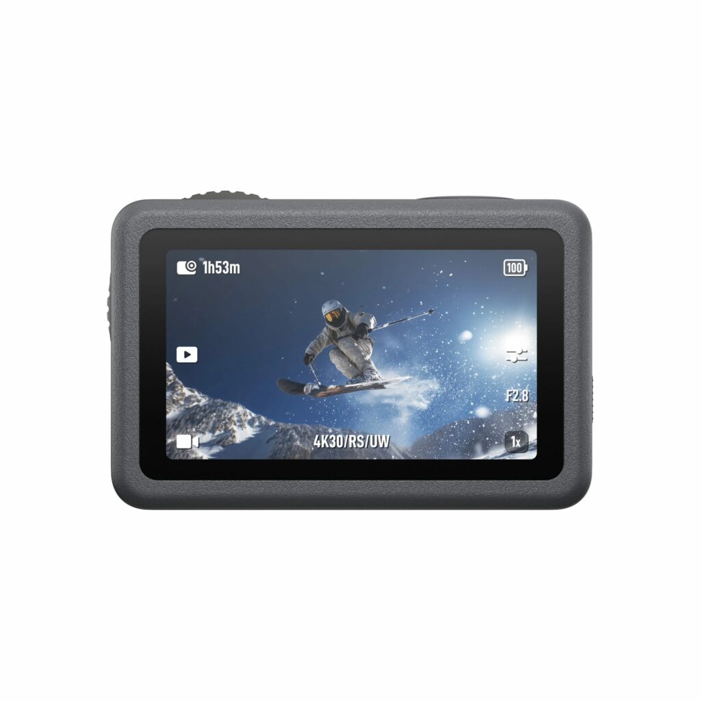 DJI Osmo Action 6 — 2.5 inç arka dokunmatik ekran