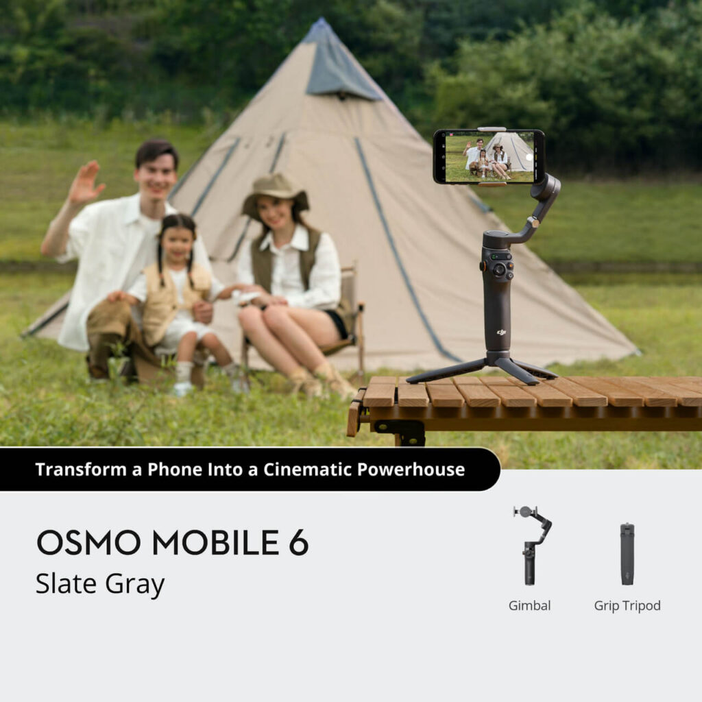DJI Osmo Mobile 6 — kutu içeriği