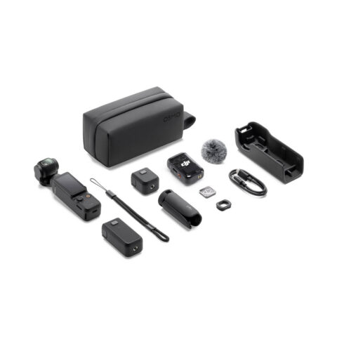 DJI Osmo Pocket 3 Creator Combo — kutu içeriği