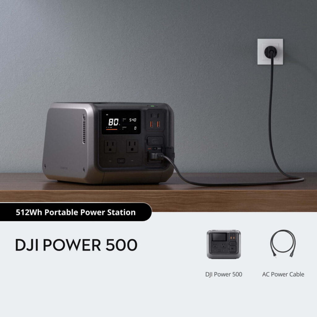 DJI Power 500 — bağlantı noktaları