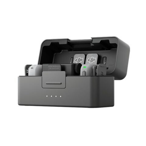 DJI Mic Mini 2 (2 Verici + Alıcı + Şarj Kutusu) Kablosuz Yaka Mikrofonu