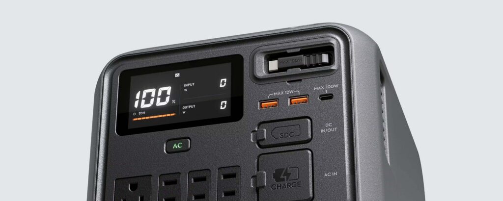 Power 1000 Mini — 1008 Wh Kompakt LFP Taşınabilir Güç İstasyonu